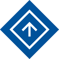 footer arrow